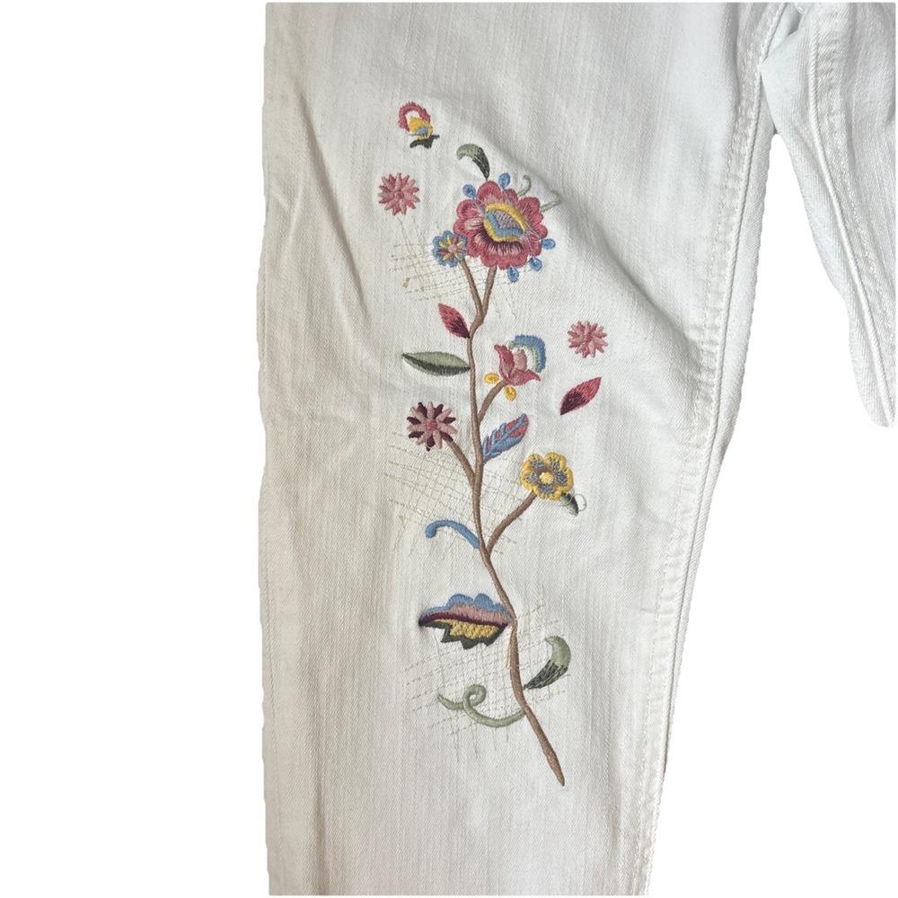 Miss Me Floral Ankle Skinny Women's Jeans - Picture 4 of 9